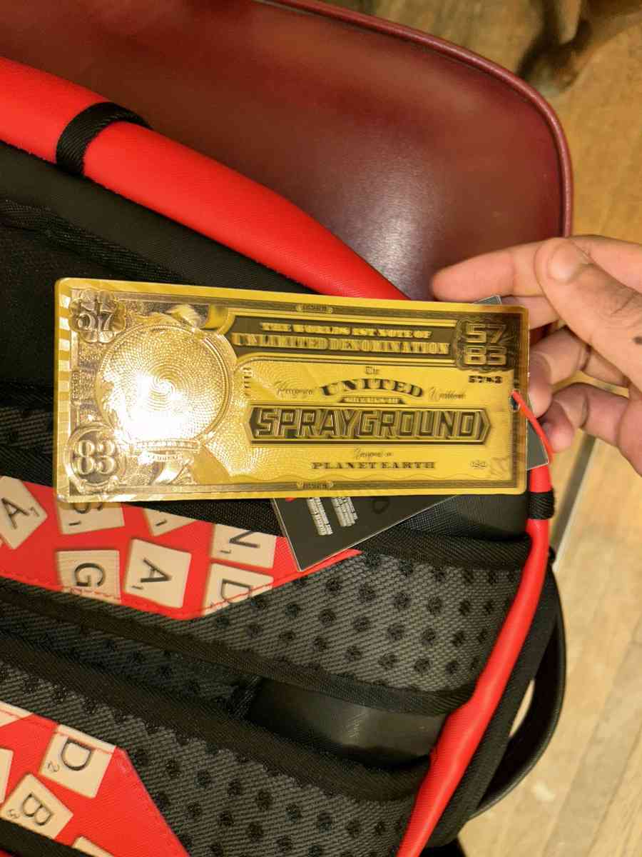 sprayground Scrabble - Kansas City, Missouri - FleaMarketBay