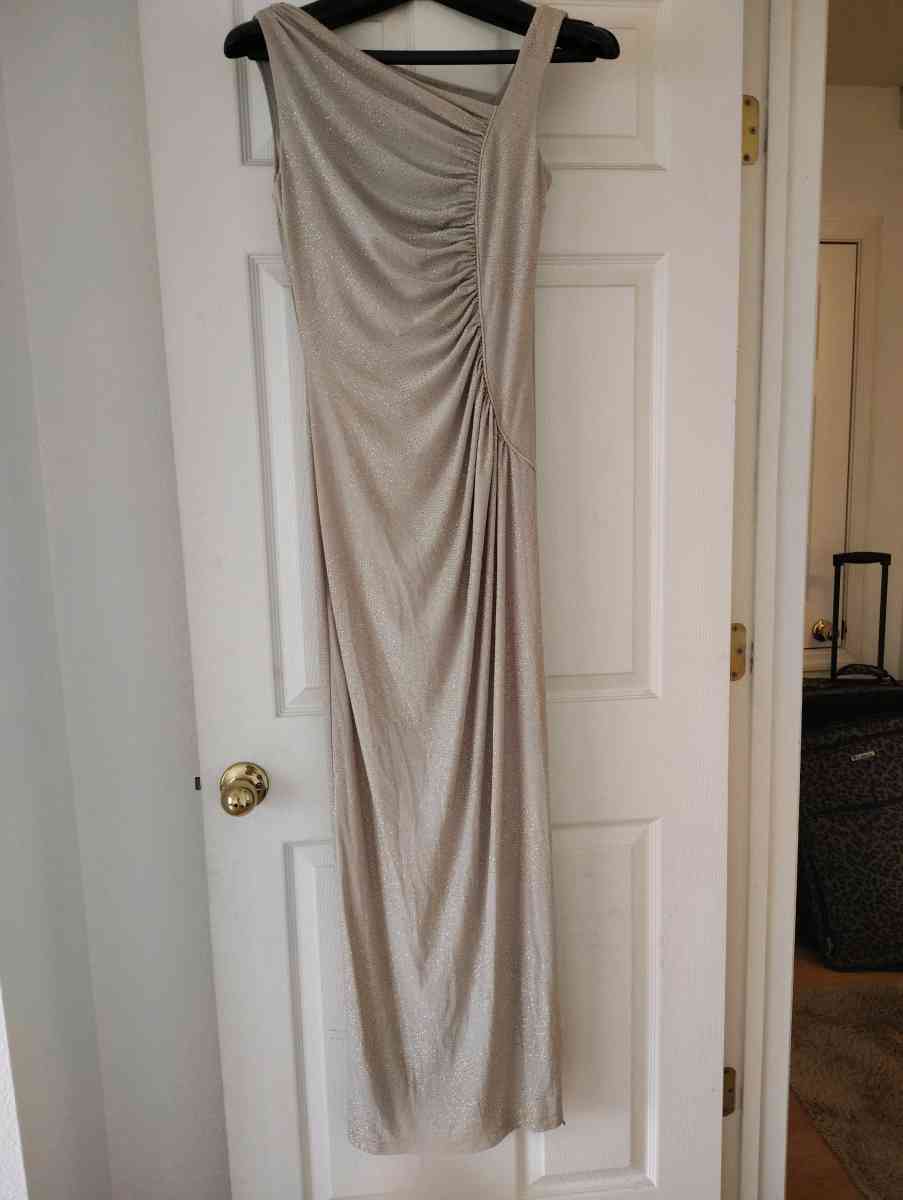 champagne sparkle Calvin Klein evening dress - Kissimmee, Florida - FleaMarketBay