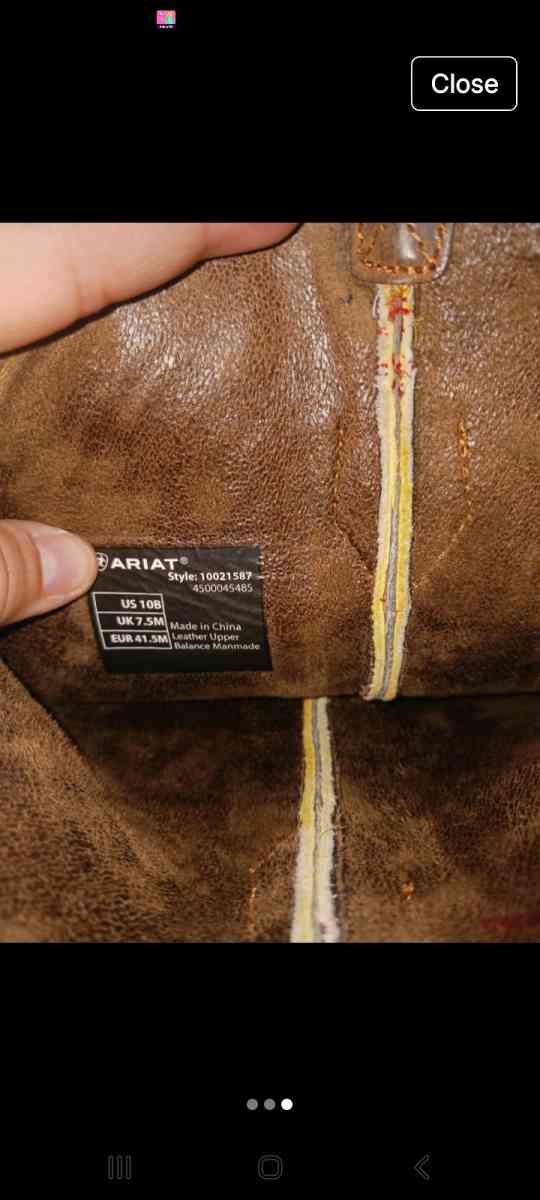 ariat boots - Blanchard, Oklahoma - FleaMarketBay