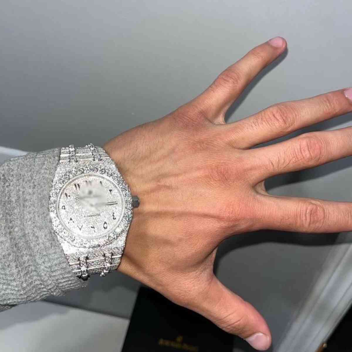 men vvs mossinite ap watch great condition - Baltimore, Maryland - FleaMarketBay