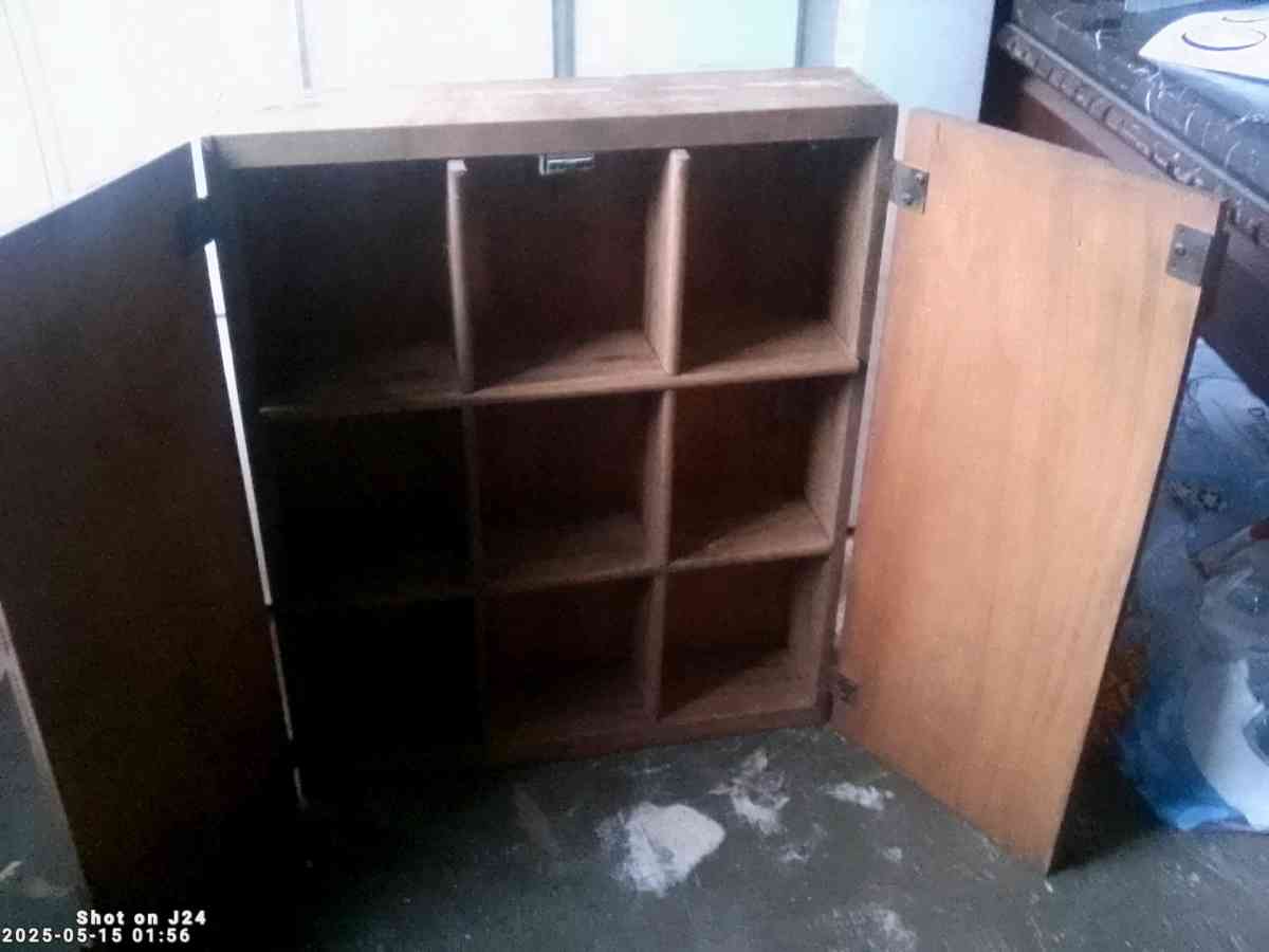 Vintage Coca Cola Wooden Wall Cabinet - Idabel, Oklahoma - FleaMarketBay