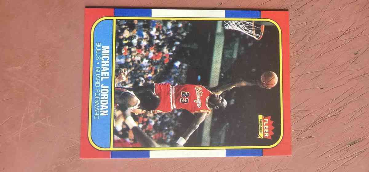 MICHAEL JORDAN  RC 86 Fleer  mint  recently sealed wax - Alicia, Arkansas - FleaMarketBay