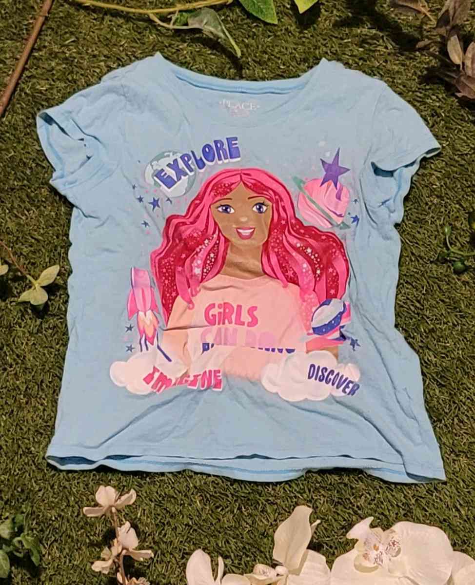 Blue Girls Explore graphic tee - Baltimore, Maryland