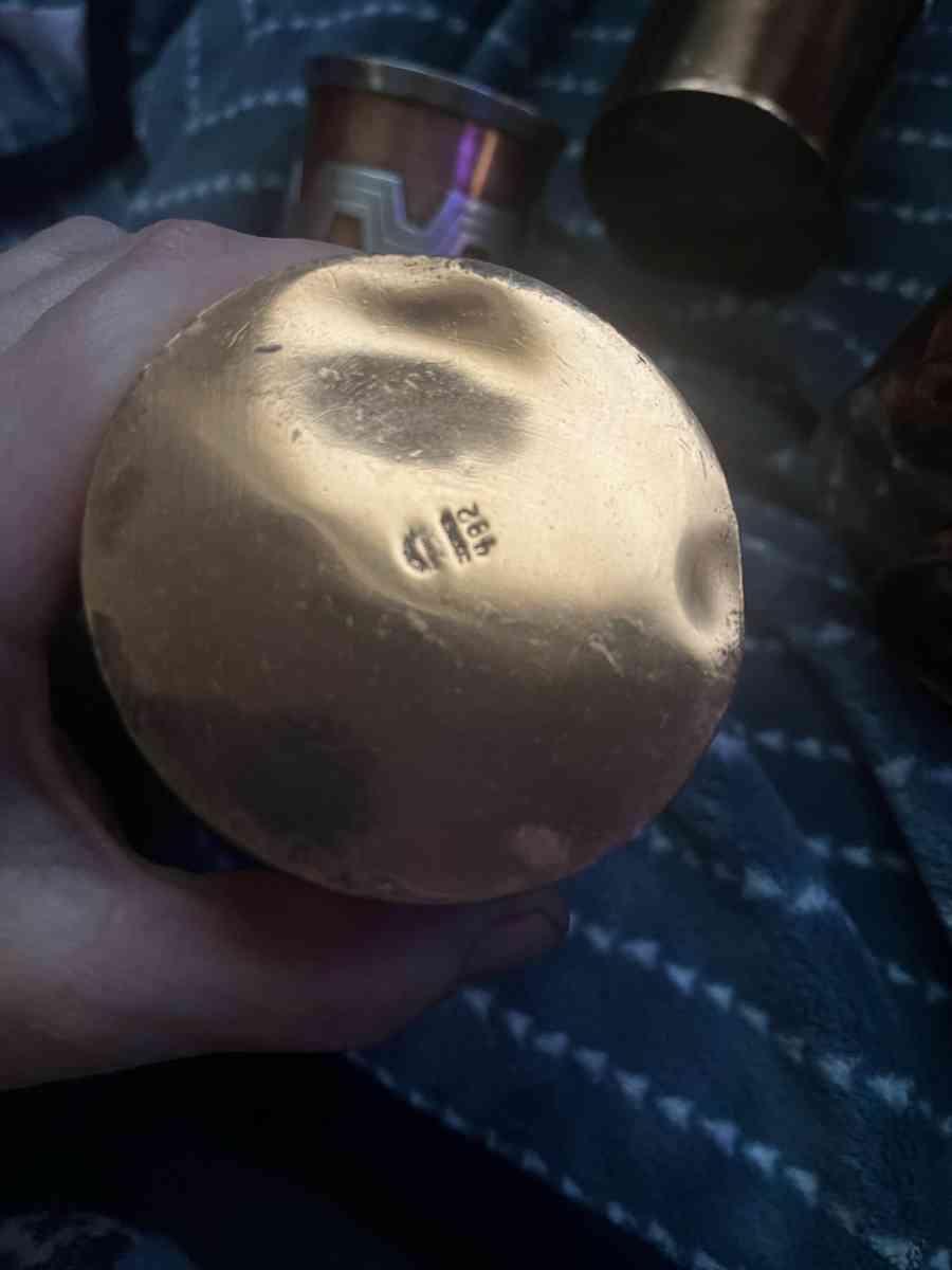 copper and silver Teaset - Evansville, Indiana - FleaMarketBay