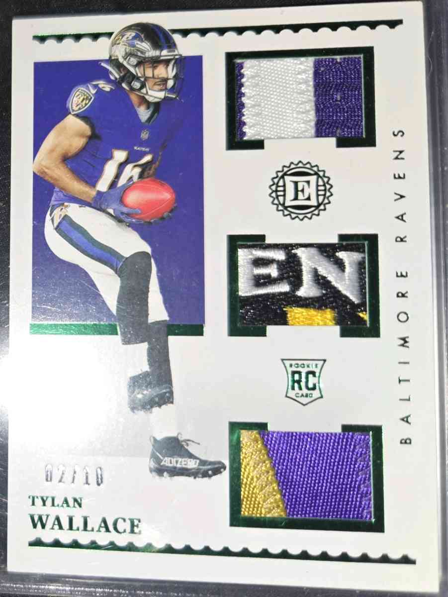 Tylon Wallace 02 of 10 Baltimore Ravens - Knox, Indiana - FleaMarketBay