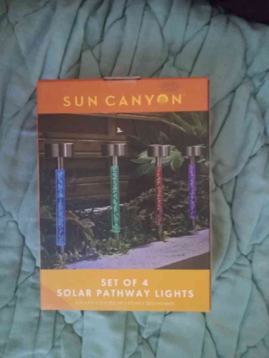 Sun Canyon solar lights four pack - Knoxville, Tennessee