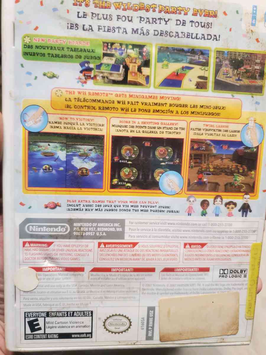 mario party 8 for the Nintendo Wii - Lancaster, South Carolina - FleaMarketBay