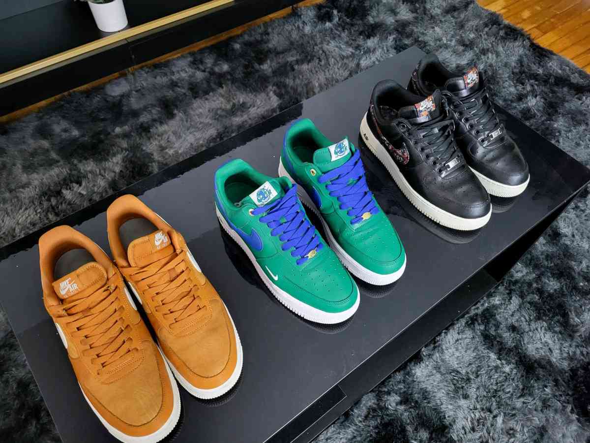 Collection of 5 Pairs of Mens Nike  Air Jordan Sneakers - Irvington, New Jersey - FleaMarketBay