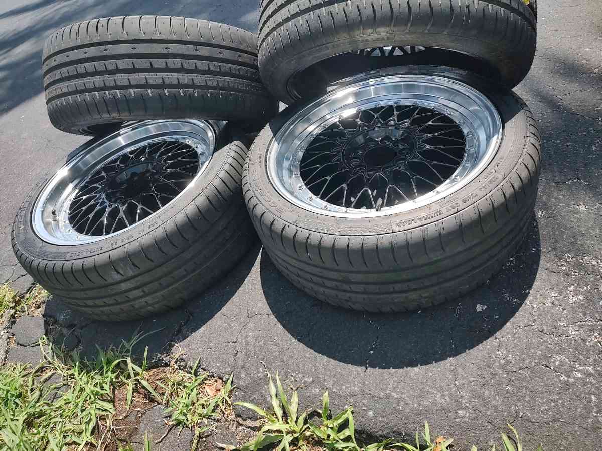 BBS alloy wheel with tire excellent condition See picture fo - Lake Worth, Florida - FleaMarketBay
