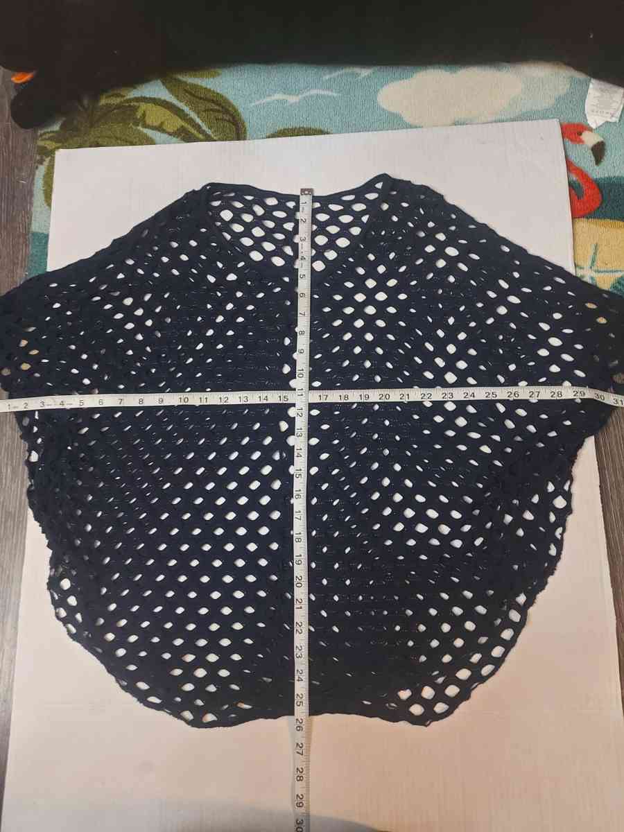 Cherish Blue Swim Poncho with Armholes OS - Atlanta, Georgia - FleaMarketBay