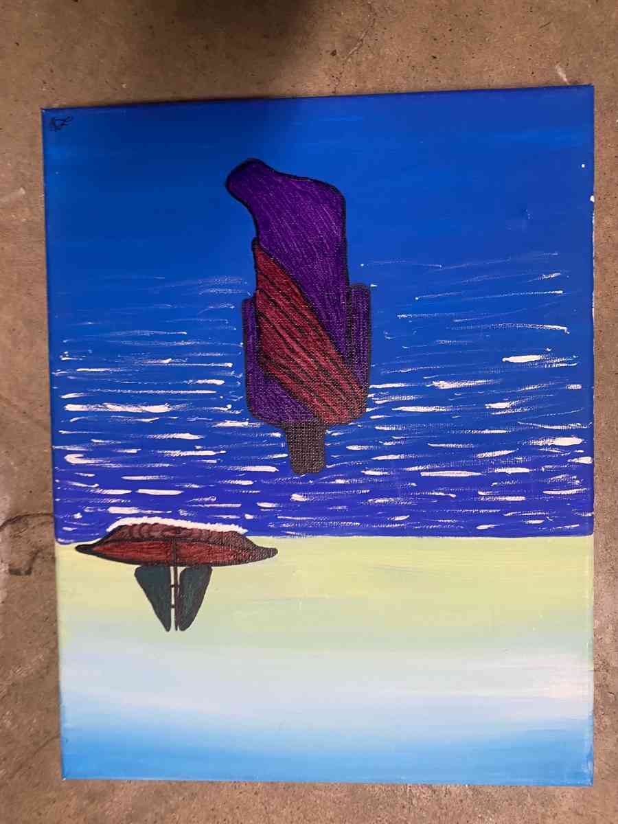 Jesus walking in water painting Christian painting - Fort Worth, Texas