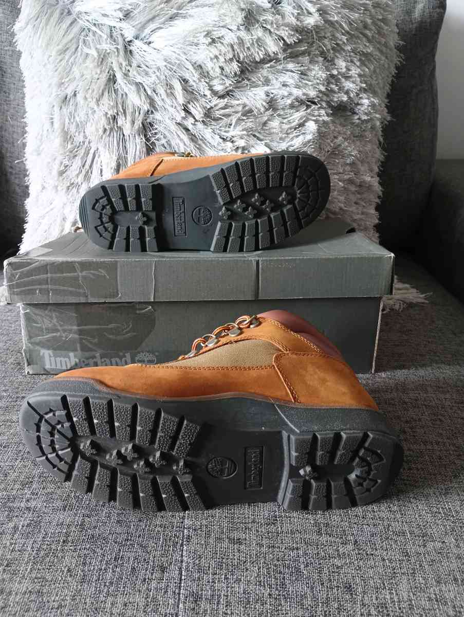 Timberland Premium GS Big Kids Field Boots Brown Nubuck Juni - Frostproof, Florida - FleaMarketBay