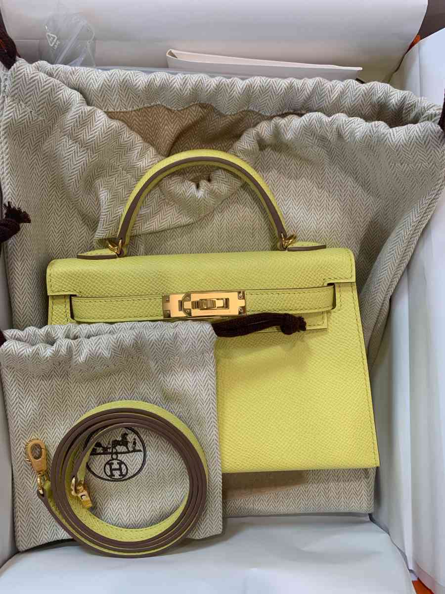 Hermes Mini Kelly Epsom Yellow - Adelanto, California - FleaMarketBay