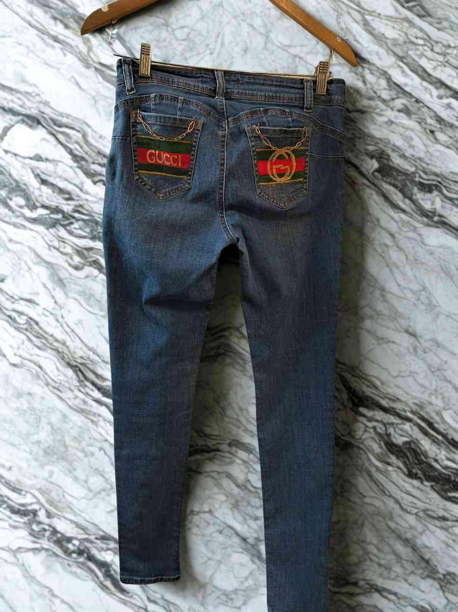 Hand painted Wax Butt Jeans - Tucson, Arizona - FleaMarketBay