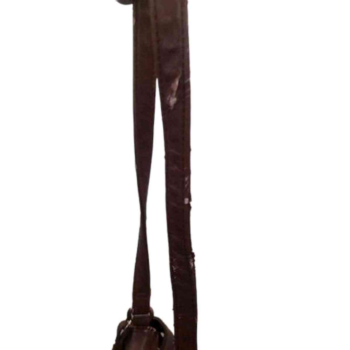 Generic Unbranded Brown Faux Leather Crossbody Purse - Alicia, Arkansas - FleaMarketBay