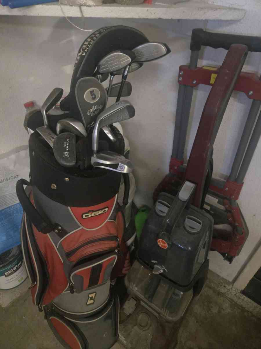 golf clubs and golf bag - Chino Hills, California - FleaMarketBay