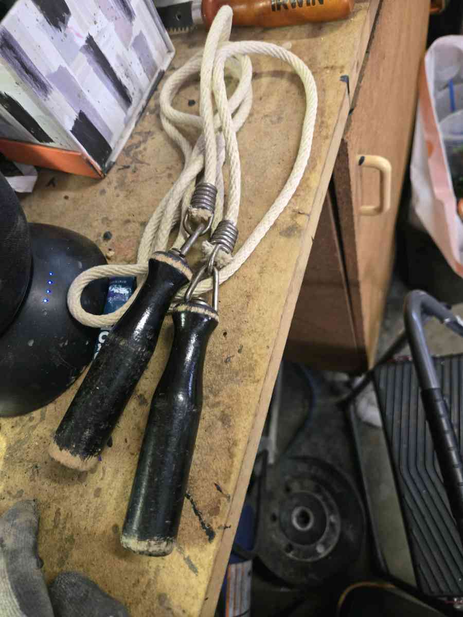vintage cotton rope jump rope - Chino Hills, California