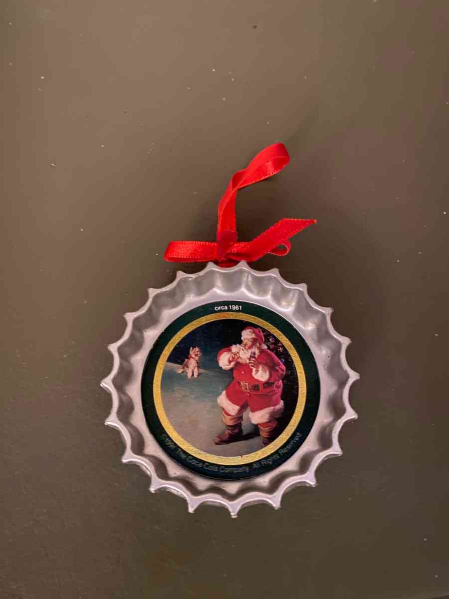 Coca Cola ornaments 1990 - San Jose, California - FleaMarketBay
