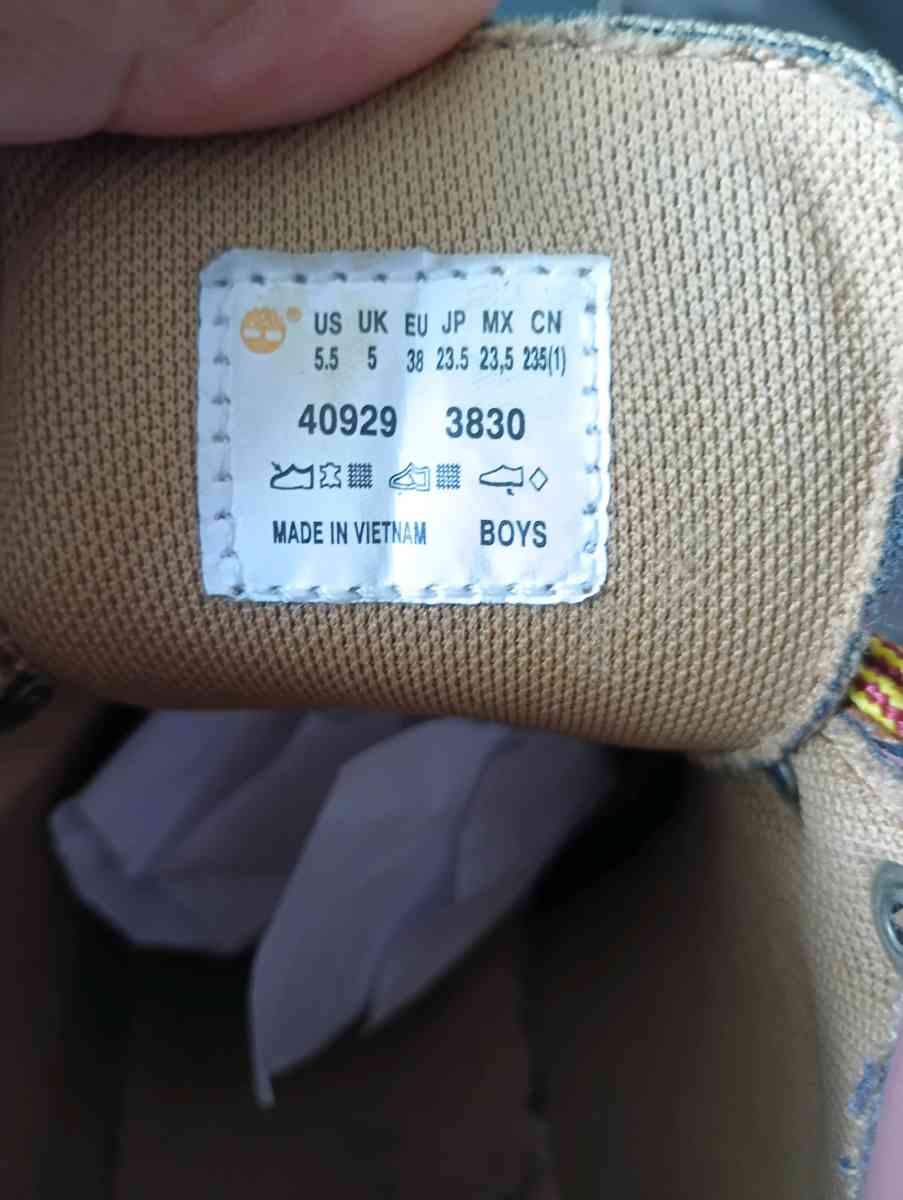 Timberland Premium GS Big Kids Field Boots Brown Nubuck Juni - Frostproof, Florida - FleaMarketBay