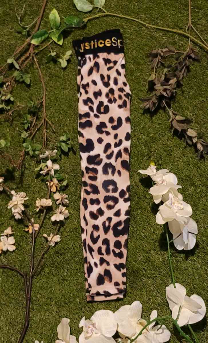 Girls Sport Leopard Print Leggings - Baltimore, Maryland - FleaMarketBay