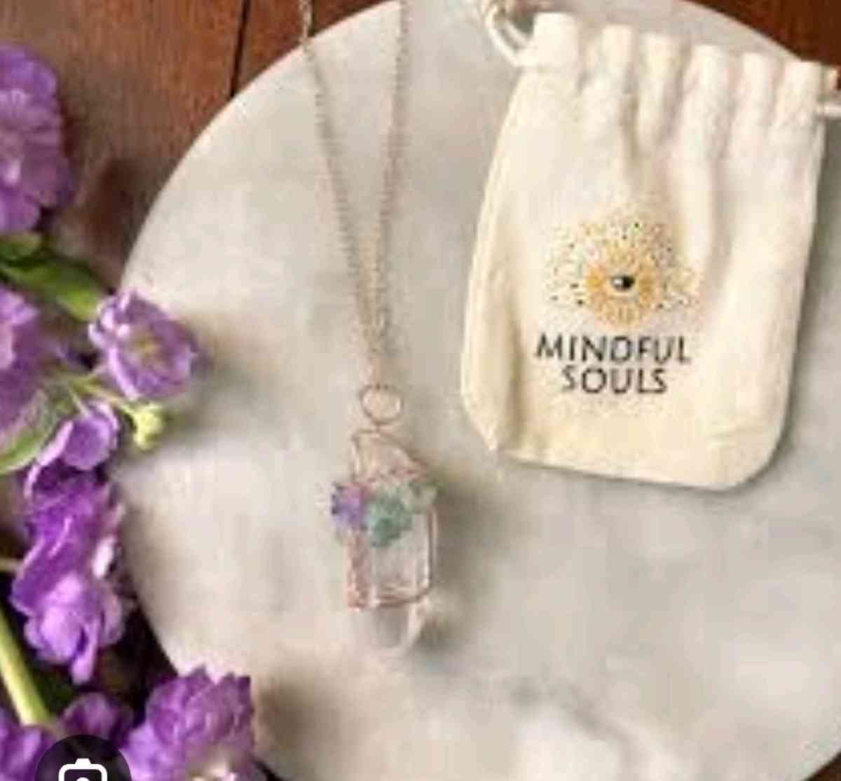 CRYSTAL QUARTZ WIRED TREE OF LIFE NECKLACE - Elysburg, Pennsylvania