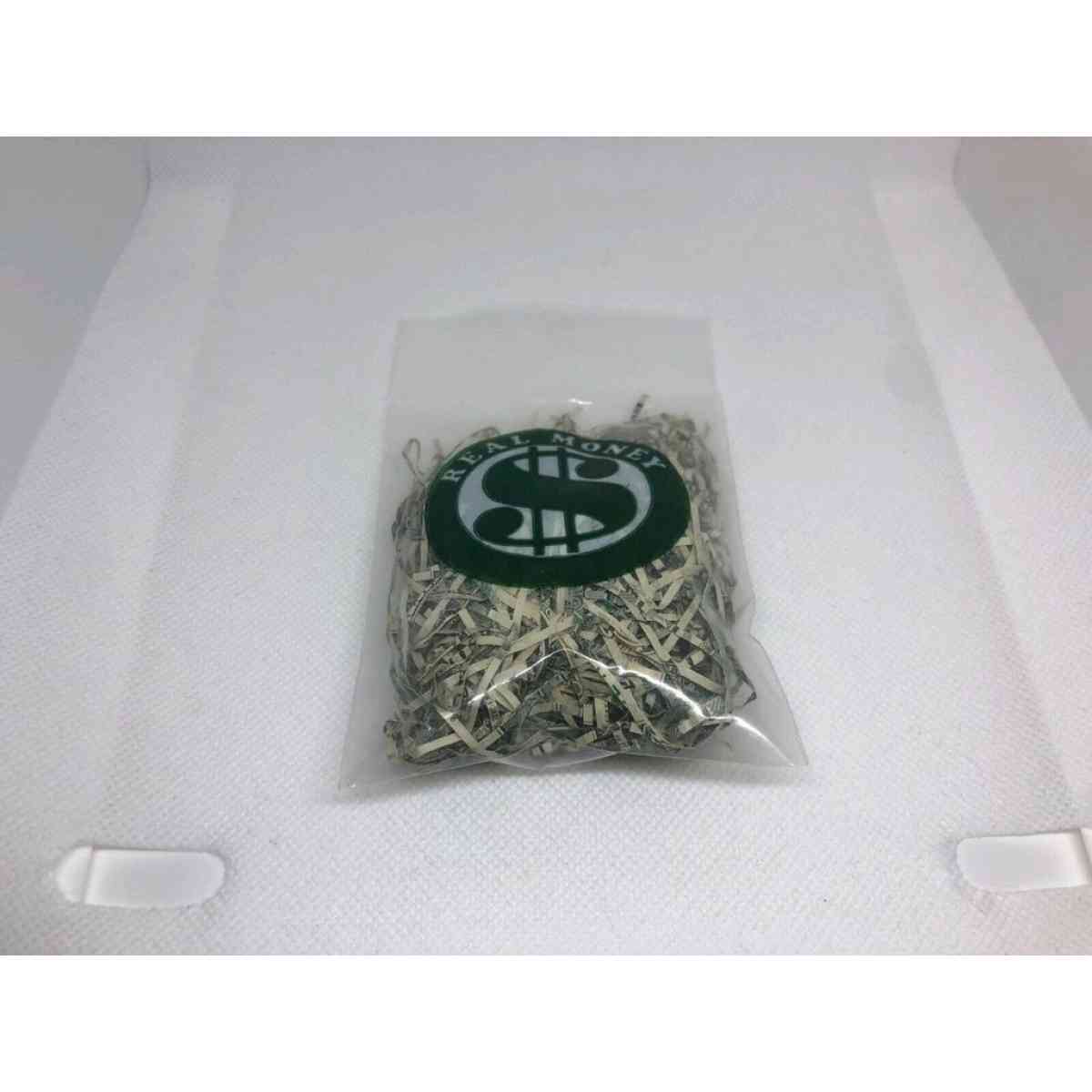 Shredded CASH Money Genuine Currency Bag Prank Bag Gift Gras