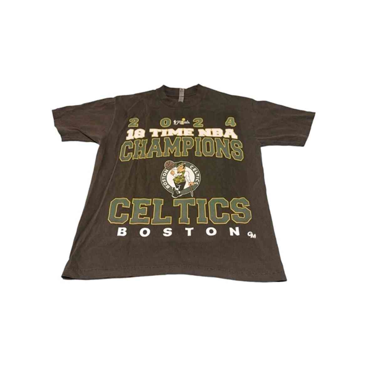 Boston Celtics 2024 NBA Finals Champions TShirt  SIZE Medium - Alicia, Arkansas