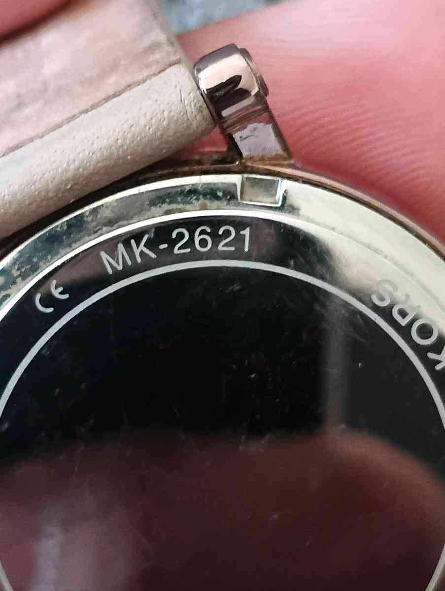 MICHAEL KORS Womens Norie Sable IP Latte Beige Leather Rose - Frostproof, Florida - FleaMarketBay