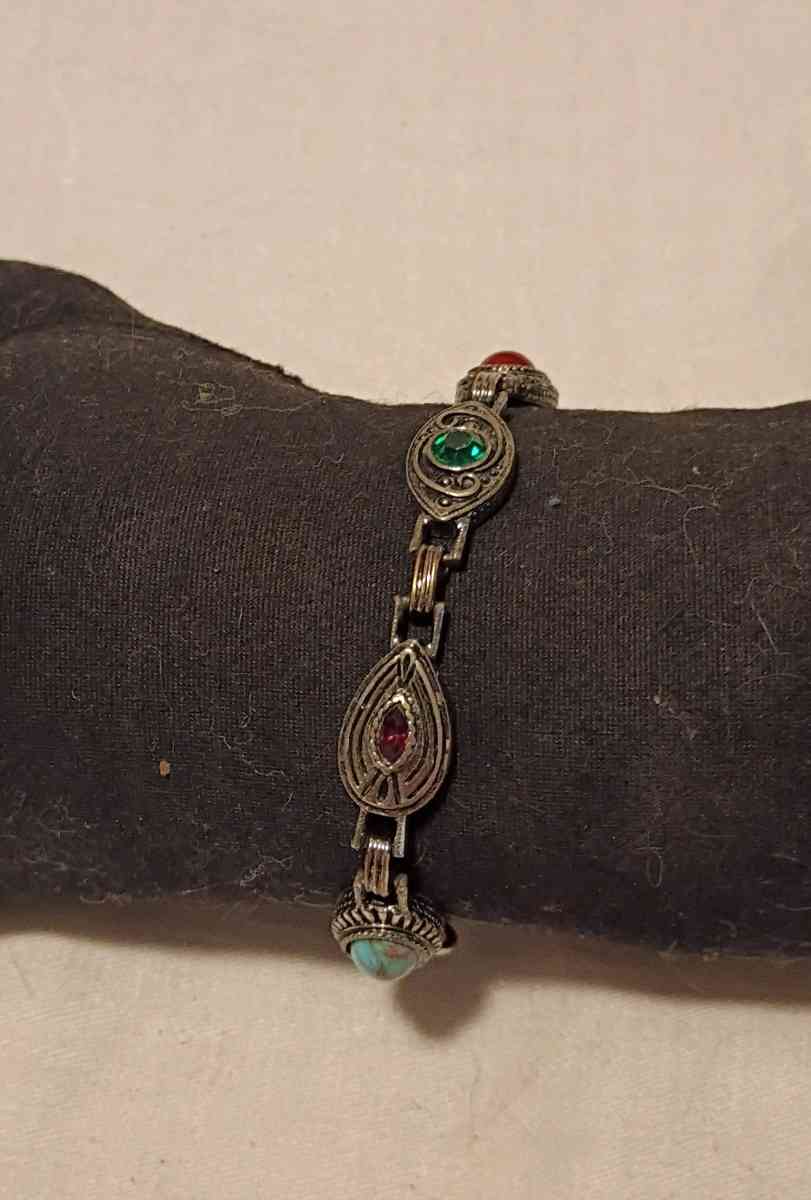Vintage Sarah Coventry colorful bracelet - Brick, New Jersey