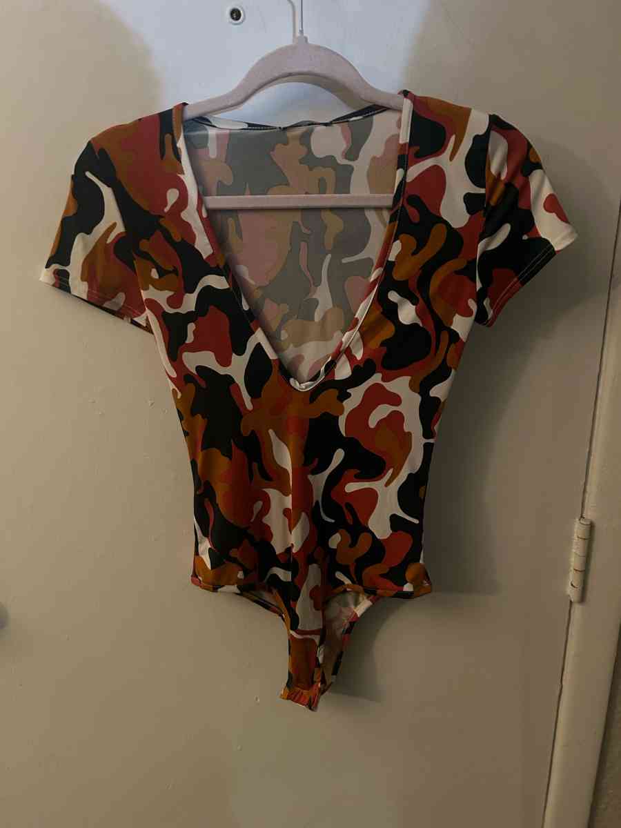 Fashion Nova Sargeant Sexy Camouflage Bodysuit Size XS - Atlanta, Georgia