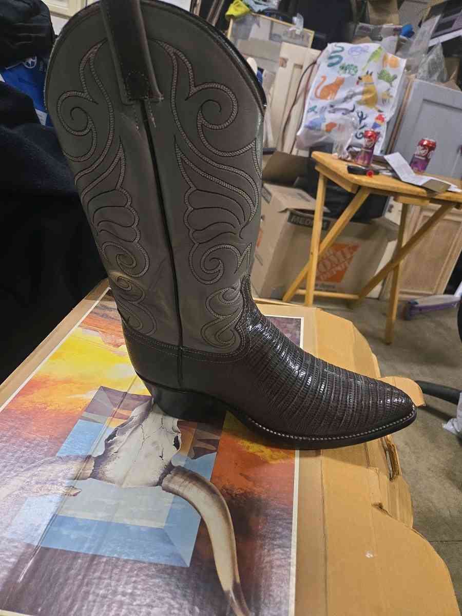 mens size lizard skin boots - Chino Hills, California - FleaMarketBay