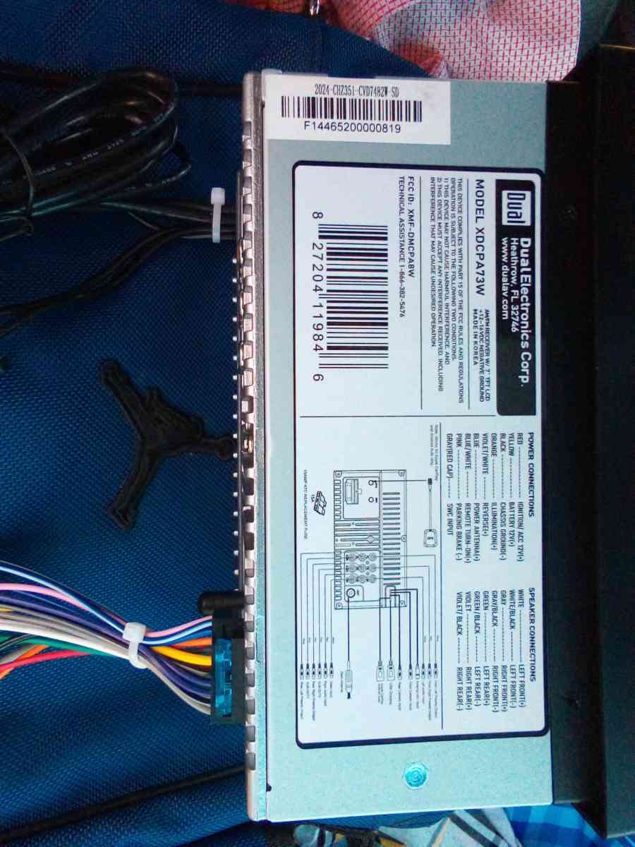 Dual Electronics double din car stereo - Oklahoma City, Oklahoma - FleaMarketBay