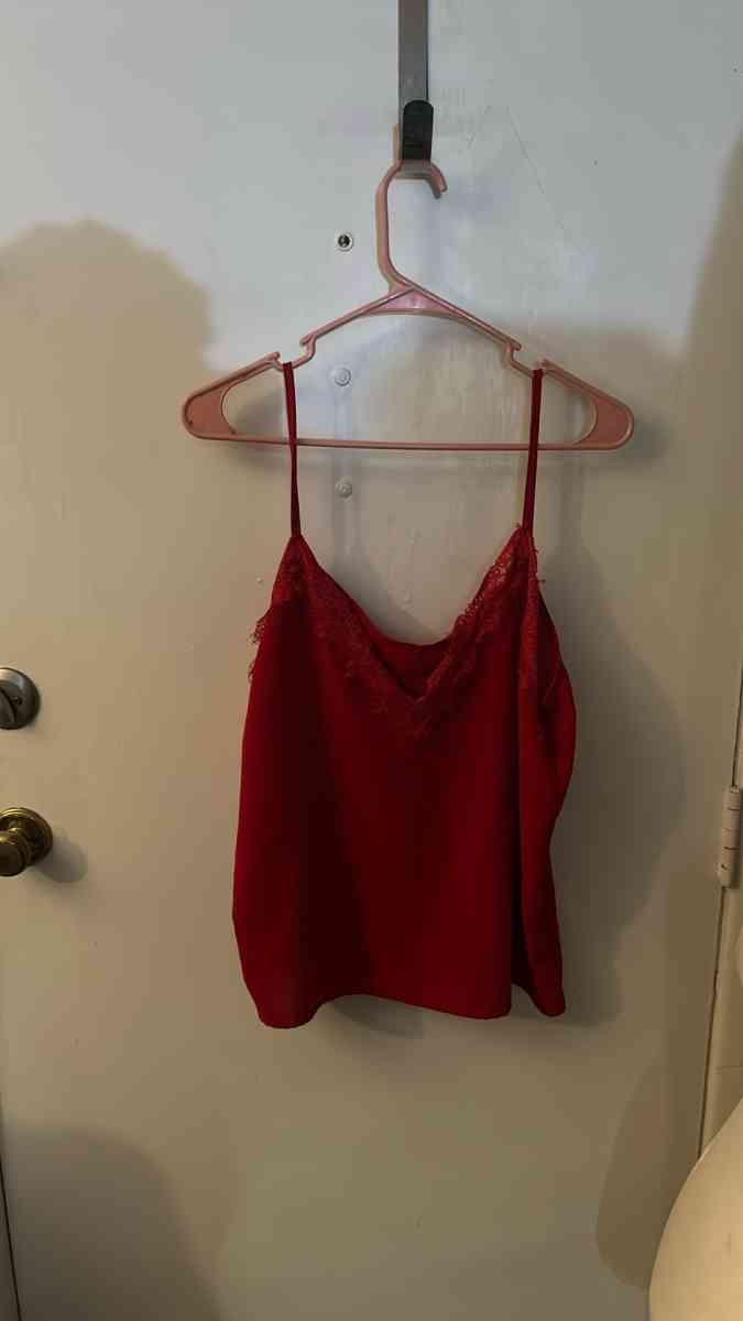 SHEIN Red Camisole Top Size L - Atlanta, Georgia - FleaMarketBay