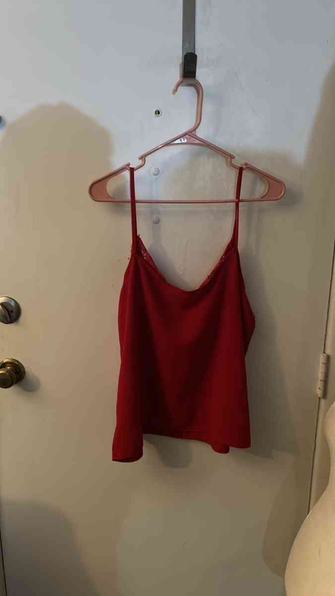 SHEIN Red Camisole Top Size L - Atlanta, Georgia - FleaMarketBay
