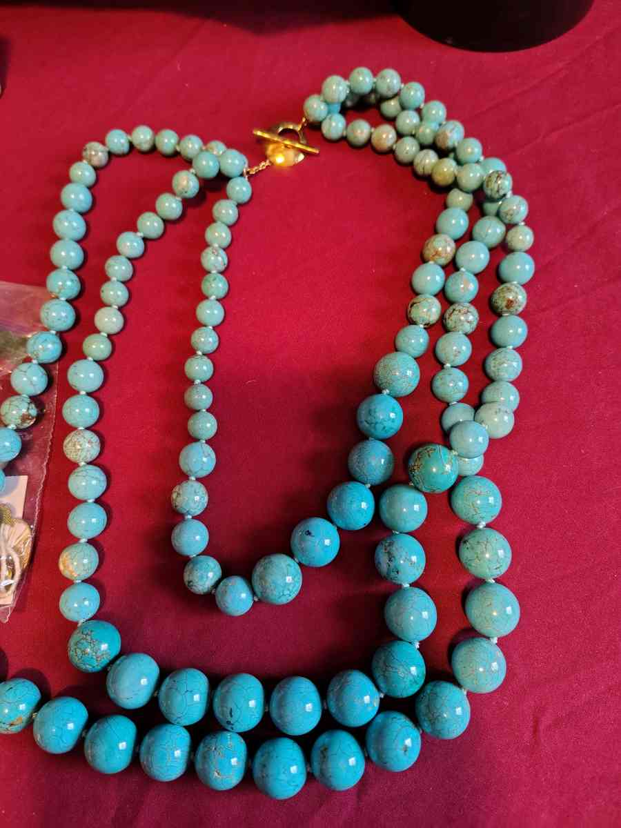 Estate Turquoise Necklace Sonia - Aiken, South Carolina - FleaMarketBay