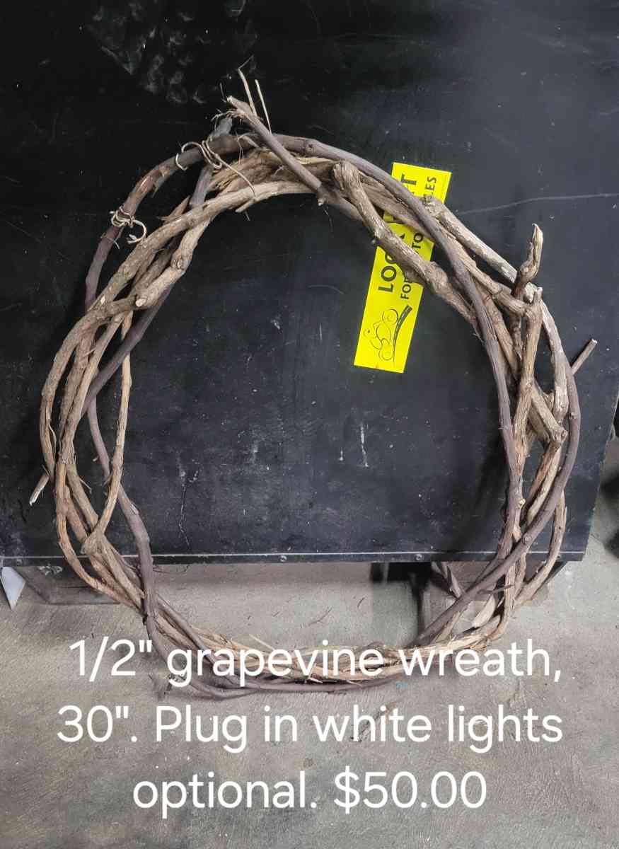 Grapevine Wreaths - Washingtonville, Ohio - FleaMarketBay