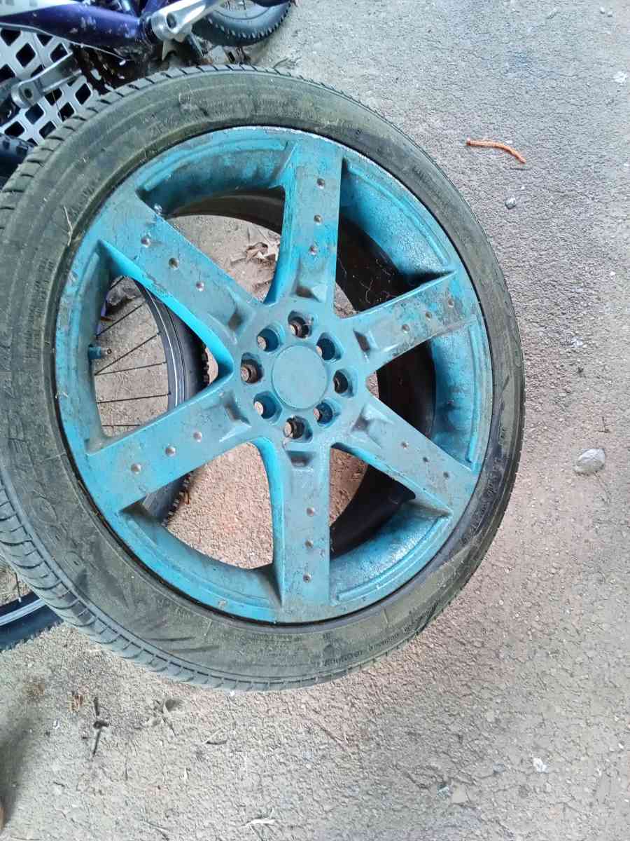 Used Rim and tire