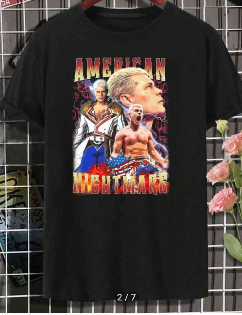 WWE American Nightmare Cody Rhodes Shirt - Wantagh, New York