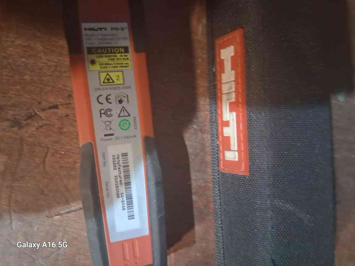 HILITI PD5 DISTANCE LASER TOOL - Pensacola, Florida - FleaMarketBay