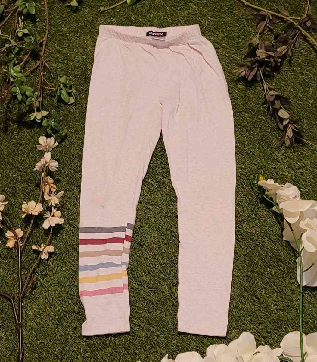 Girls Cream Leggings - Baltimore, Maryland