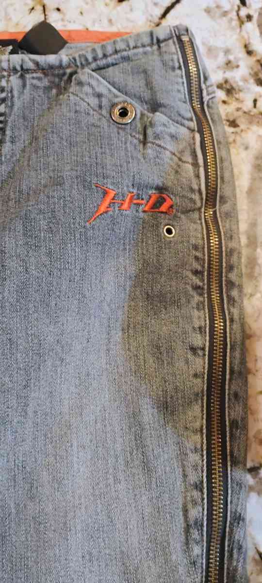 Harley Davidson blue jeans - Simpsonville, South Carolina - FleaMarketBay