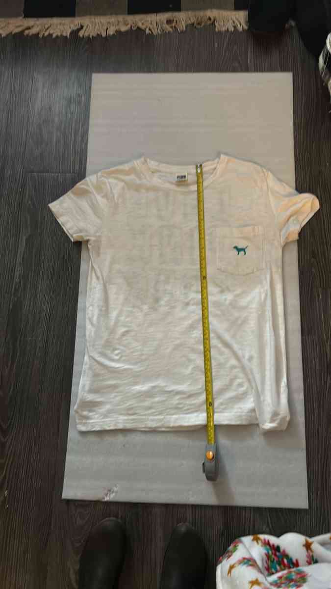 PINK Victoria Secret Short Sleeve Campus TShirt Size Small W - Atlanta, Georgia - FleaMarketBay