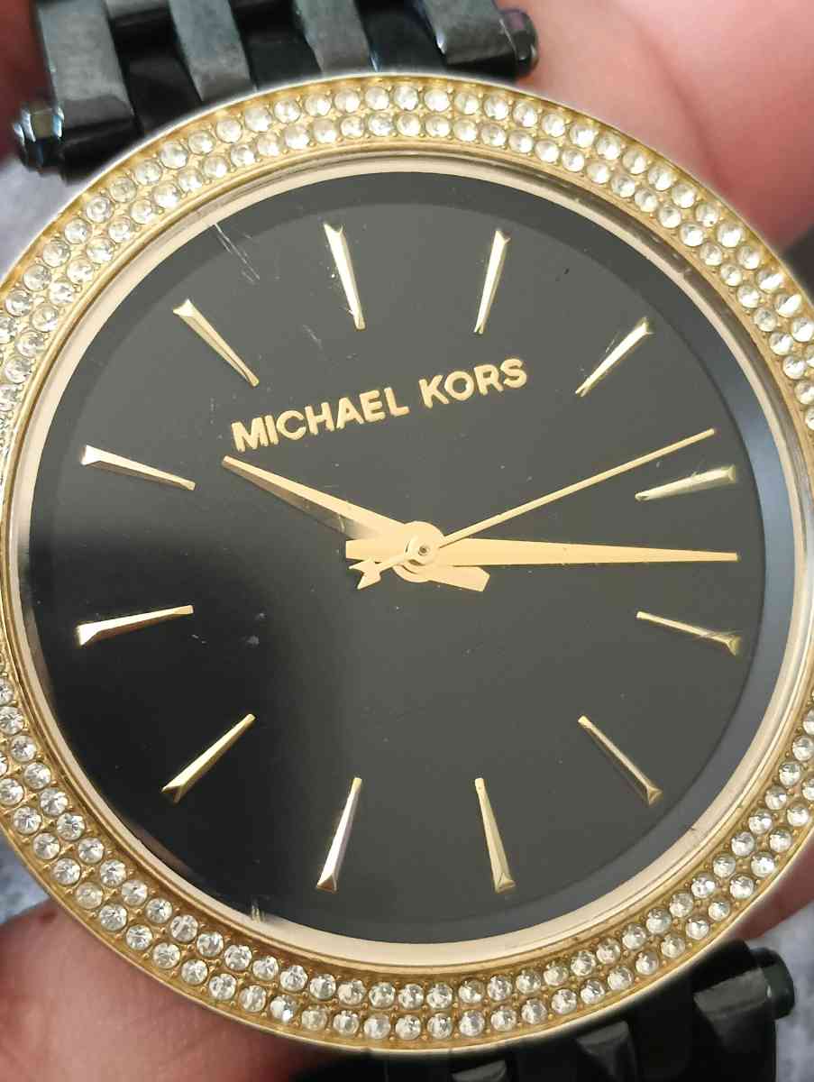 MICHAEL KORS Darci Black Dial Black Ionplated Ladie watch - Frostproof, Florida - FleaMarketBay