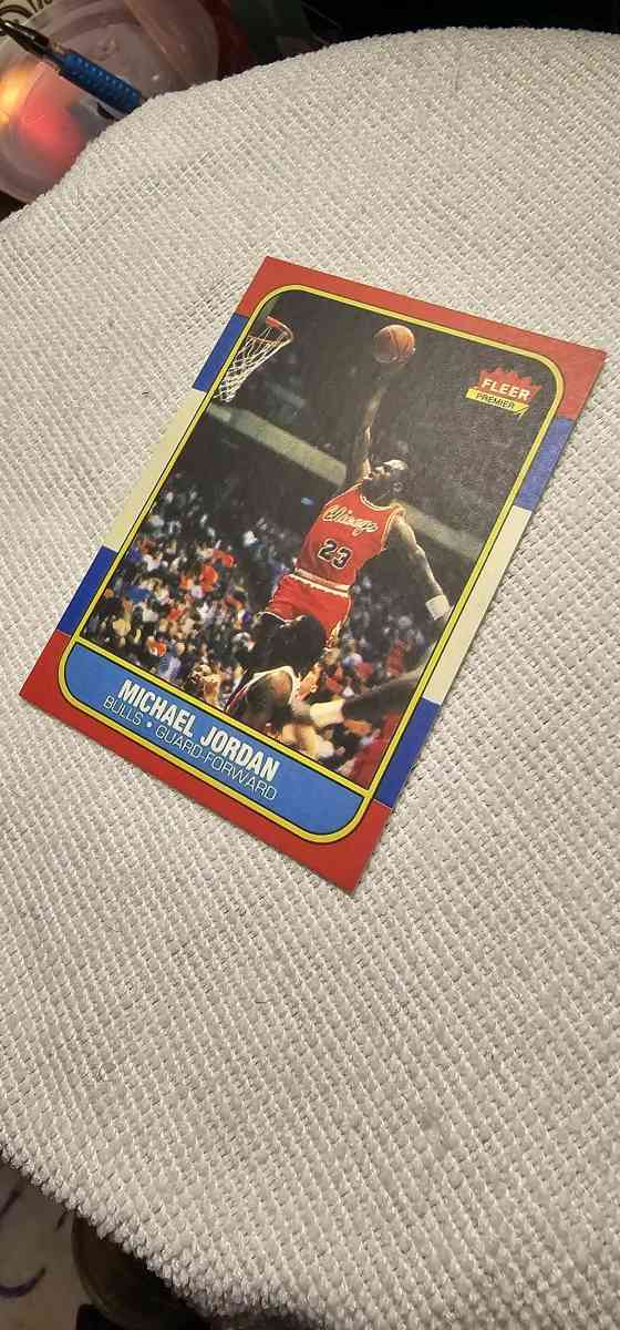 MICHAEL JORDAN  RC 86 Fleer  mint  recently sealed wax - Alicia, Arkansas - FleaMarketBay