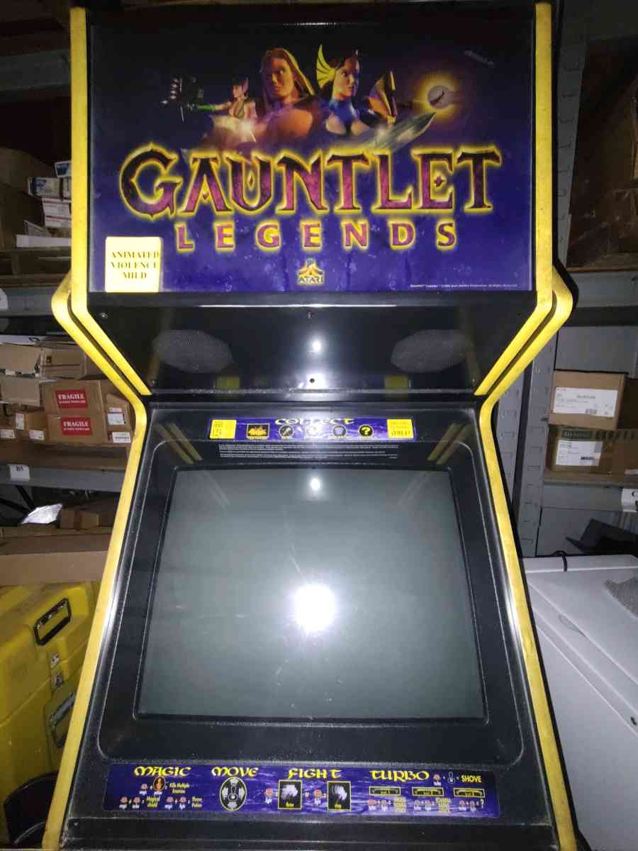 The Gauntlet Legends Arcade Cabinet - Decatur, Alabama - FleaMarketBay