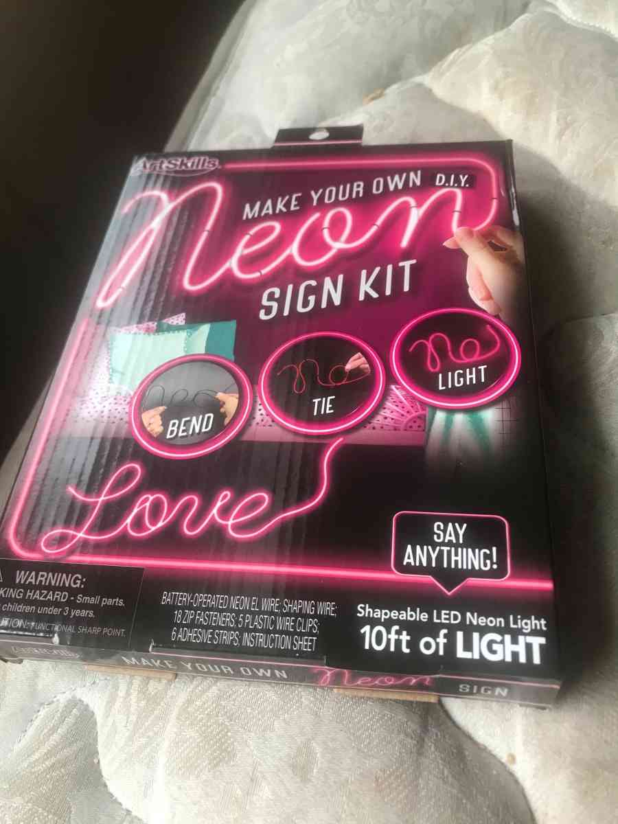 Artskills make your own sign kit led lights - Columbus, Ohio