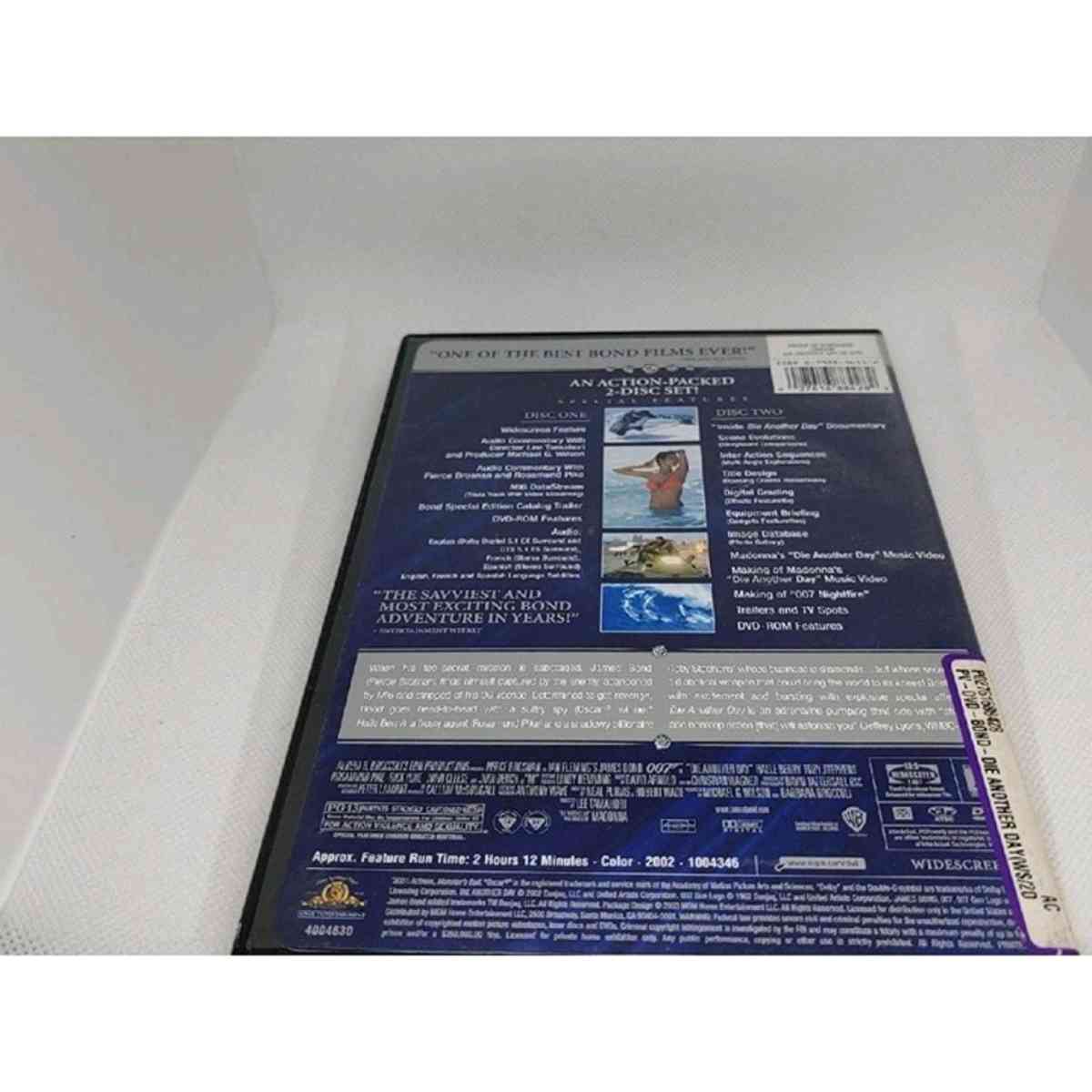 Die Another Day 007 Special Edition  James Bond DVD Set  Hal - Alicia, Arkansas - FleaMarketBay
