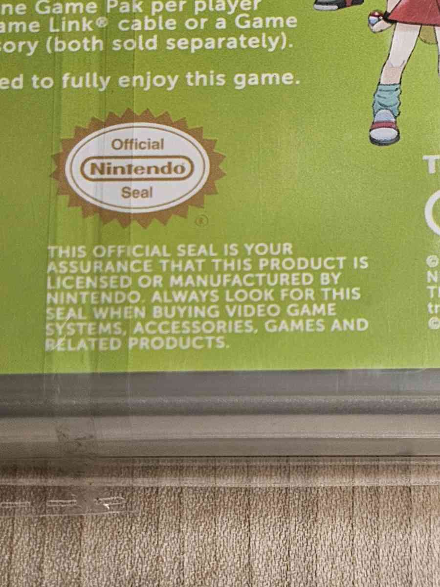 Pokmon Leaf Green NEW and SEALED - Island Falls, Maine - FleaMarketBay