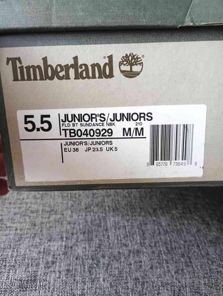Timberland Premium GS Big Kids Field Boots Brown Nubuck Juni - Frostproof, Florida - FleaMarketBay