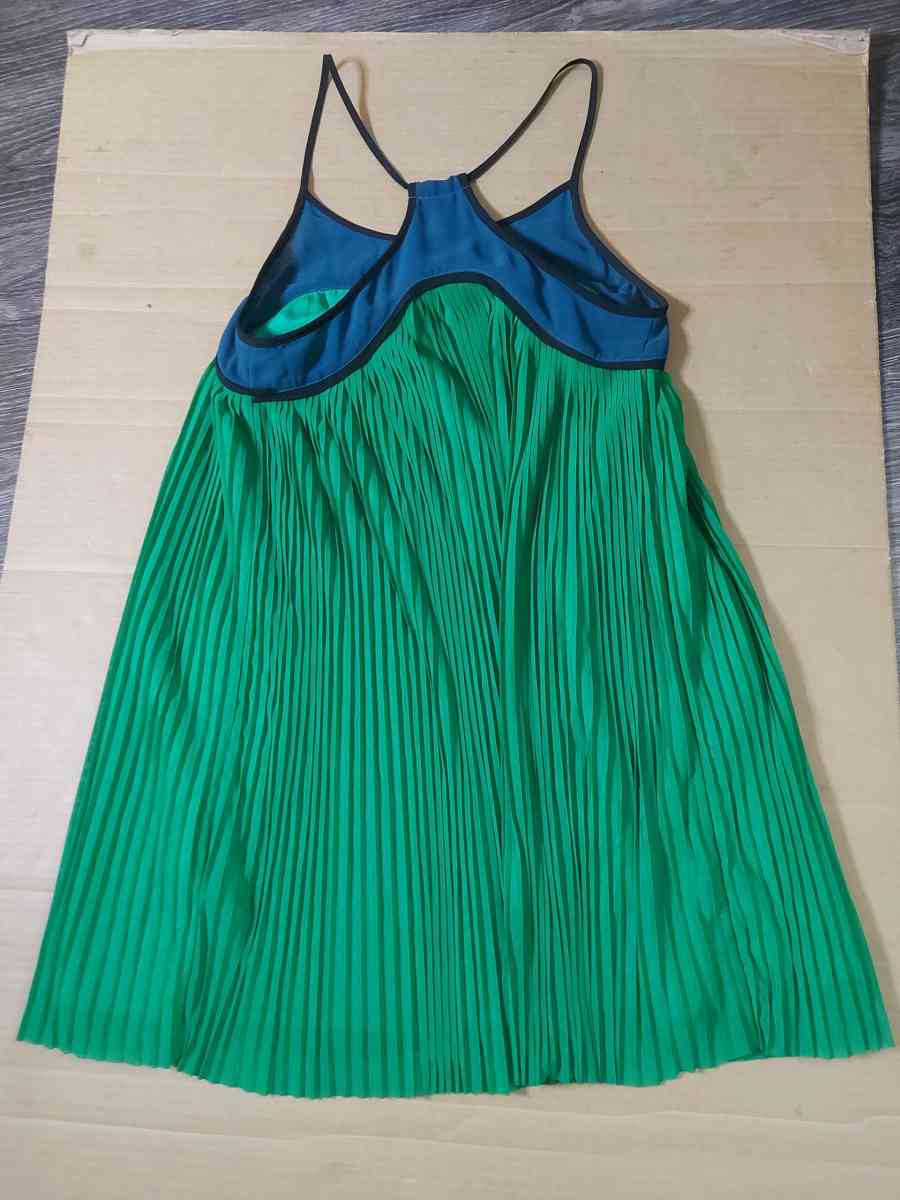 Urban Outfitters Cooperative Pleated GreenBlue Color Block T - Atlanta, Georgia - FleaMarketBay